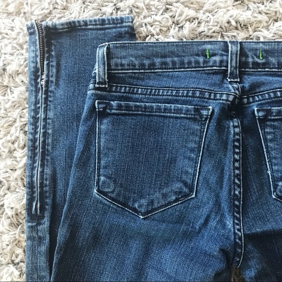 J Brand “THE DEAL” Jeans Size 25 - Zipper Detail - Picture 2 of 8